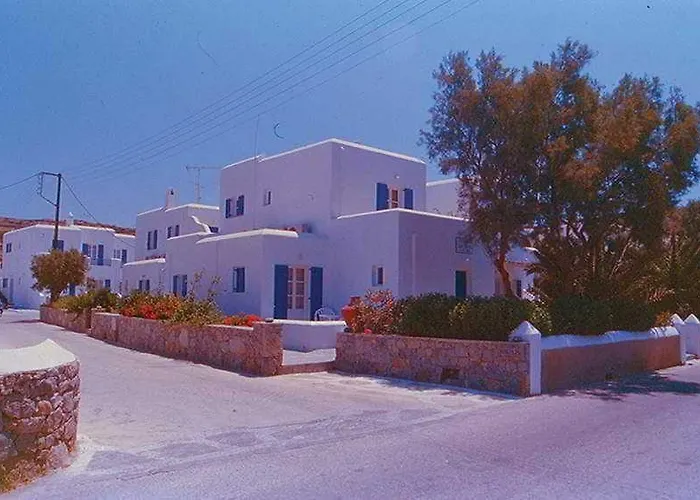 Anemos & Hotel apartamentowy Ornos (Mykonos)