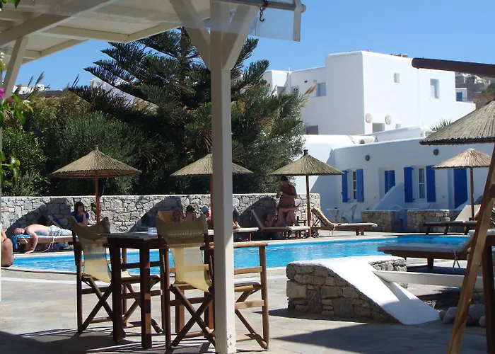 Anemos & Hotel apartamentowy Ornos (Mykonos)